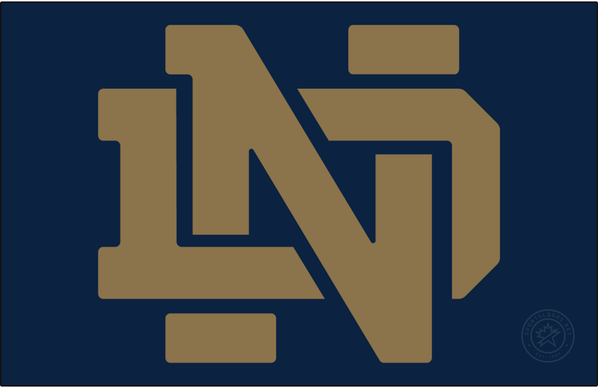 Notre Dame Fighting Irish 2006-2015 Alt on Dark Logo iron on transfers for clothing